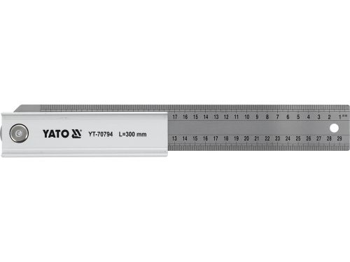 Yato állítható derékszög 300 mm inox