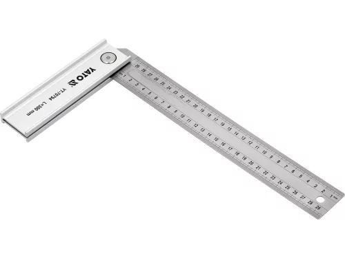 Yato állítható derékszög 300 mm inox