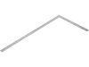 Yato derékszög 500 x 250 mm inox