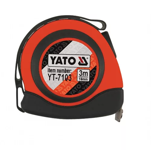 Yato mérőszalag 5 m x 19 mm, mágneses, nylon bevonatú