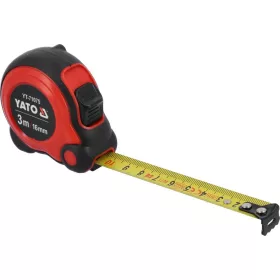 Yato mérőszalag 3 m x 16 mm csúszásmentes felülettel