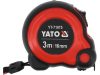 Yato mérőszalag 3 m x 16 mm csúszásmentes felülettel