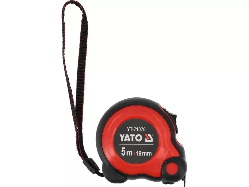 Yato mérőszalag 5 m x 19 mm csúszásmentes felülettel