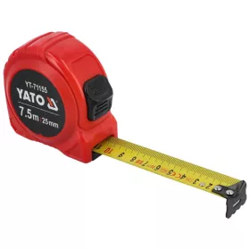 Yato mérőszalag 7,5 m x 25 mm