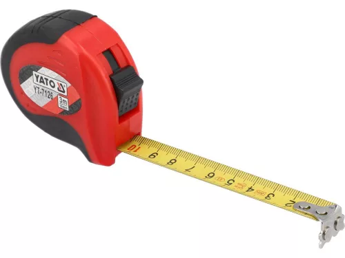 Yato mérőszalag 3 m x 16 mm mágneses