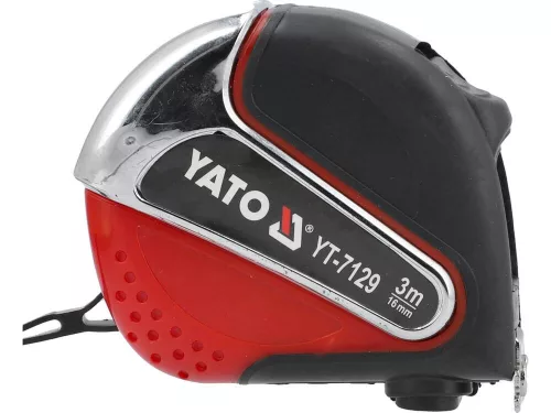 Yato mérőszalag 3 m x 16 mm mágneses csúszásmentes felülettel