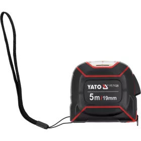 Yato mérőszalag felső nyílással 5 m x 19 mm gumírozott