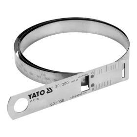 Yato precíziós mérőszalag (+-0,01 mm), átmérő 30-300 mm, körméret 60-950 mm inox