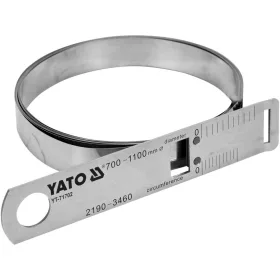 Yato precíziós mérőszalag (+-0,01 mm), átmérő 700-1100 mm, körméret 2190-3460 mm inox
