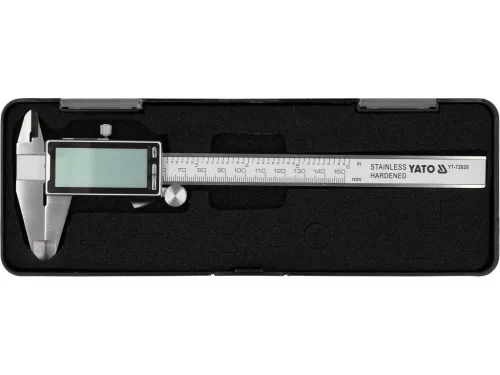 Yato digitális tolómérő 150 mm, 0,03 mm, DIN 862
