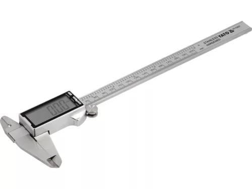Yato digitális tolómérő 200 mm, 0,03 mm, DIN 862