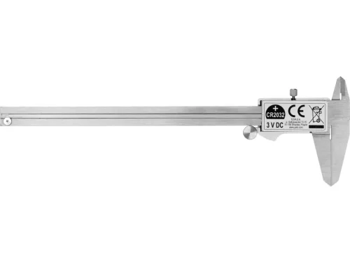 Yato digitális tolómérő 200 mm, 0,03 mm, DIN 862