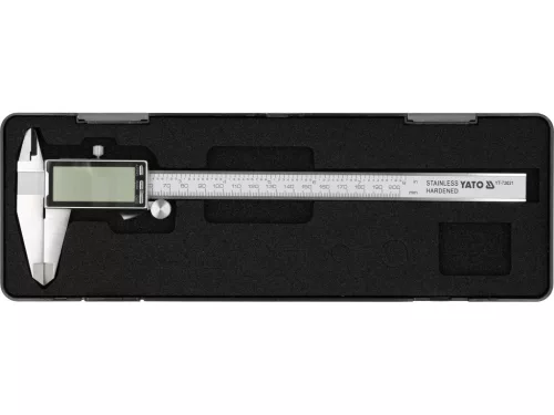 Yato digitális tolómérő 200 mm, 0,03 mm, DIN 862