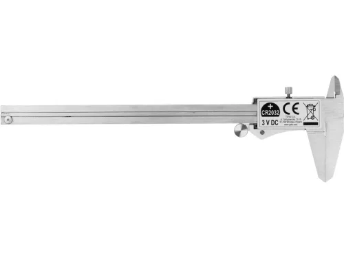 Yato digitális tolómérő 200 mm, 0,03 mm, háttérvilágítással