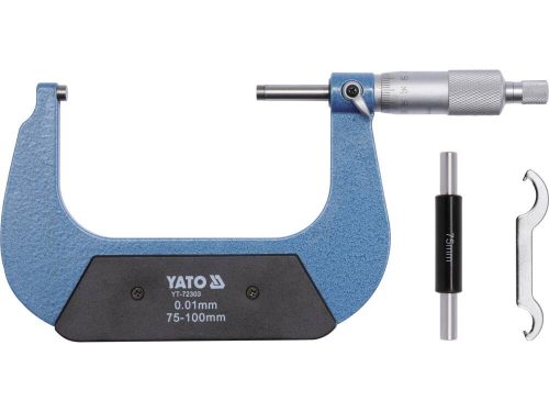 Yato mikrométer 75-100 mm +/-0,01 mm mechanikus