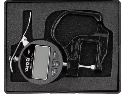 Yato mérőóra 12,7 mm / 0,01 mm