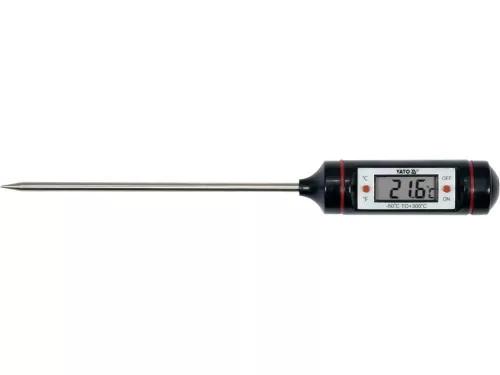 Yato elektronikus hőmérő 130 mm -50°C +300°C/1°C