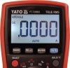 Yato digitális multiméter TRUE RMS többfunkciós LCD-kijelzővel