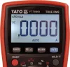 Yato digitális multiméter TRUE RMS többfunkciós LCD-kijelzővel