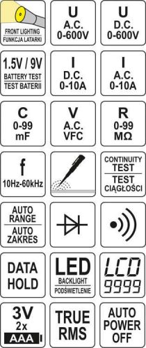 Yato digitális multiméter