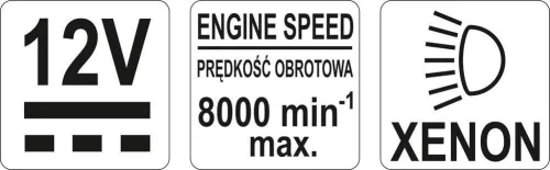 Yato stroboszkóp lámpa xenon 12 V