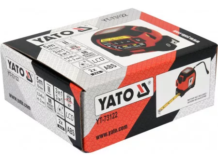 Yato lézeres mérőszalag 5 m x 19 mm 40 m