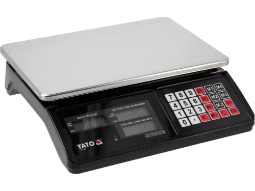 Yato elektronikus mérleg 40 kg/5 g