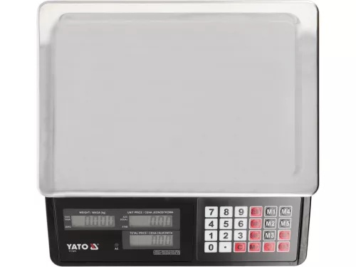 Yato elektronikus mérleg 40 kg/5 g