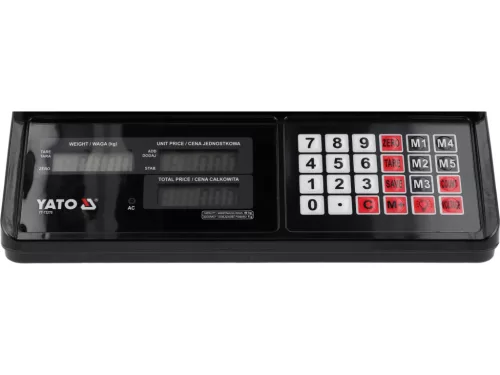 Yato elektronikus mérleg 40 kg/5 g