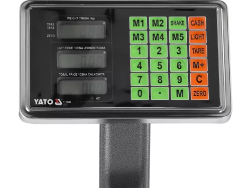 Yato elektronikus platform mérleg 150 kg/50 g