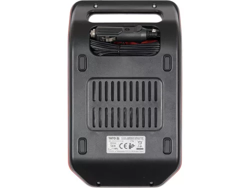 Yato autós kompresszor 12V 10 bar LCD kijelzővel, LED lámpával