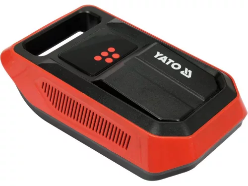 Yato autós kompresszor 12V 10 bar LCD kijelzővel, LED lámpával