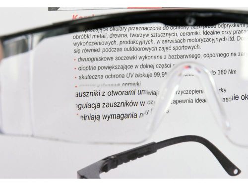 Yato bifokális védőszemüveg +1 víztiszta