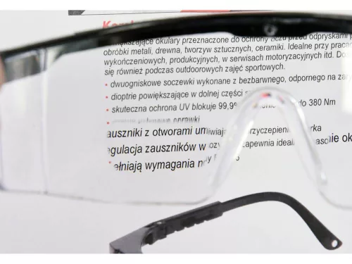 Yato bifokális védőszemüveg +2,5 víztiszta