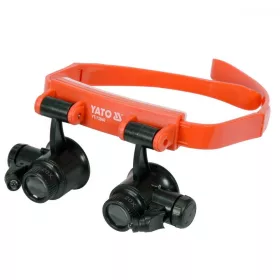 Yato fejpántos nagyító LED világítással 10 x - 25 x