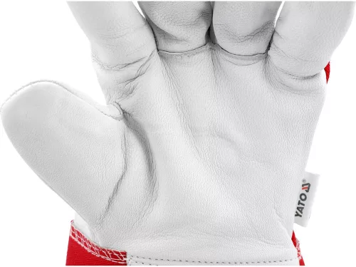 Yato munkavédelmi kesztyű kecskebőr 9-es