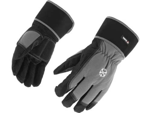 Yato szigetelt megerősített kesztyű 9, szürke