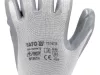 Yato szerelő kesztyű (Nitril mártott FEHÉR) 9-es