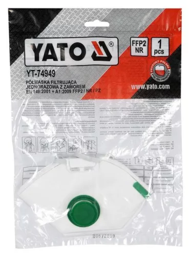 Yato pormaszk FFP2/PZ NR SL szelepes