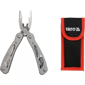 Yato multifunkciós szerszám (zsebkés) + tok 165 mm inox