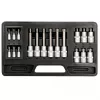 Yato bit dugókulcs készlet 18 részes Torx 1/4", 1/2" CrV