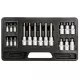Yato bit dugókulcs készlet 18 részes Torx 1/4", 1/2" CrV