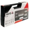 Yato bit dugókulcs készlet 18 részes Torx 1/4", 1/2" CrV