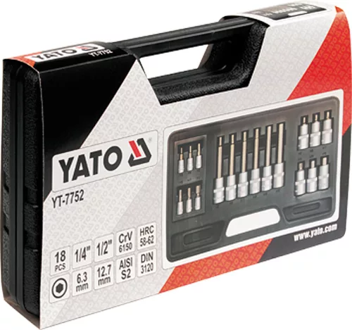 Yato bit készlet 18 részes