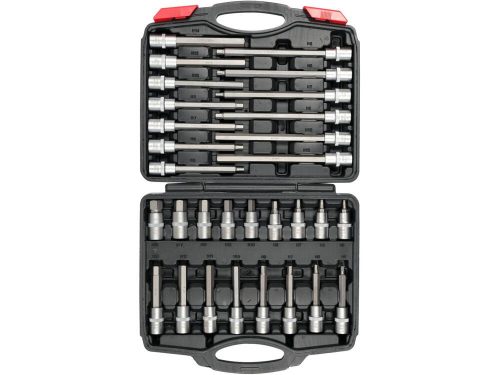 Yato bit dugókulcs készlet 30 részes Imbusz 1/2" 5-19 mm CrV
