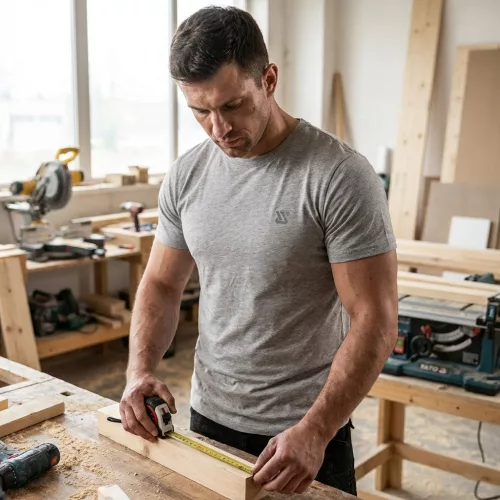 Yato környakas póló XXL-es méret szürke