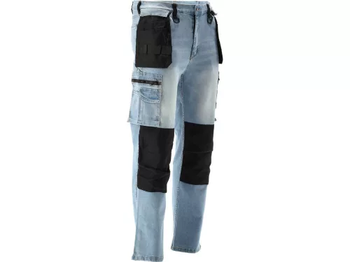Yato munkavédelmi farmer hosszúnadrág M-es méret 17 zsebes