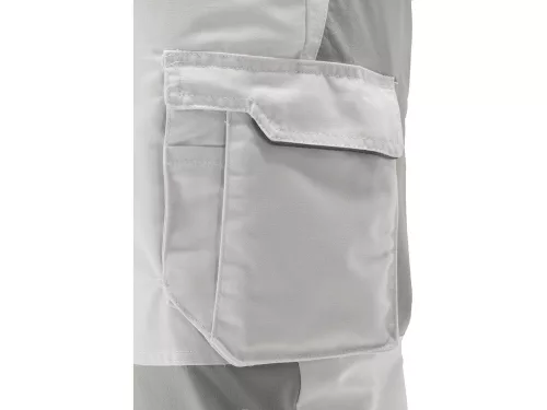 Yato munkavédelmi hosszúnadrág L-es méret fehér SERWAL