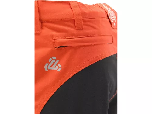 Yato munkavédelmi hosszúnadrág M-es méret narancssárga SERWAL