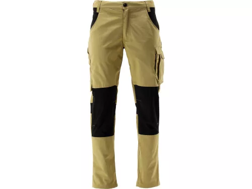 Yato munkavédelmi hosszúnadrág L-es méret khaki SERWAL